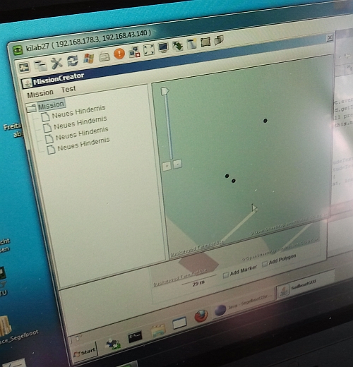 Screenshot mission control station
